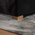 Chelsea Fabric Bed Black